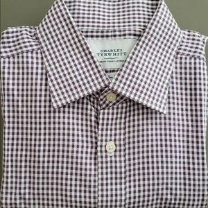 CHARLES TYRWHITT French Cuff Dress Shirt 16 1/2-34
